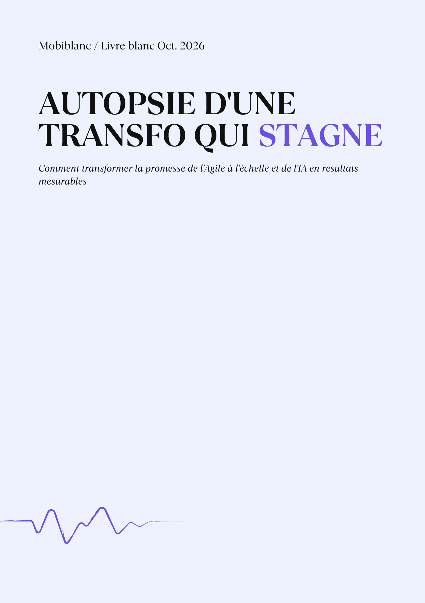 Autopsie d'une Transfo qui stagne
